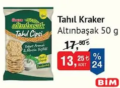 ÜLKER ALTINBAŞAK TAHIL KRAKER 50 G fiyat ve kampanya bilgisi